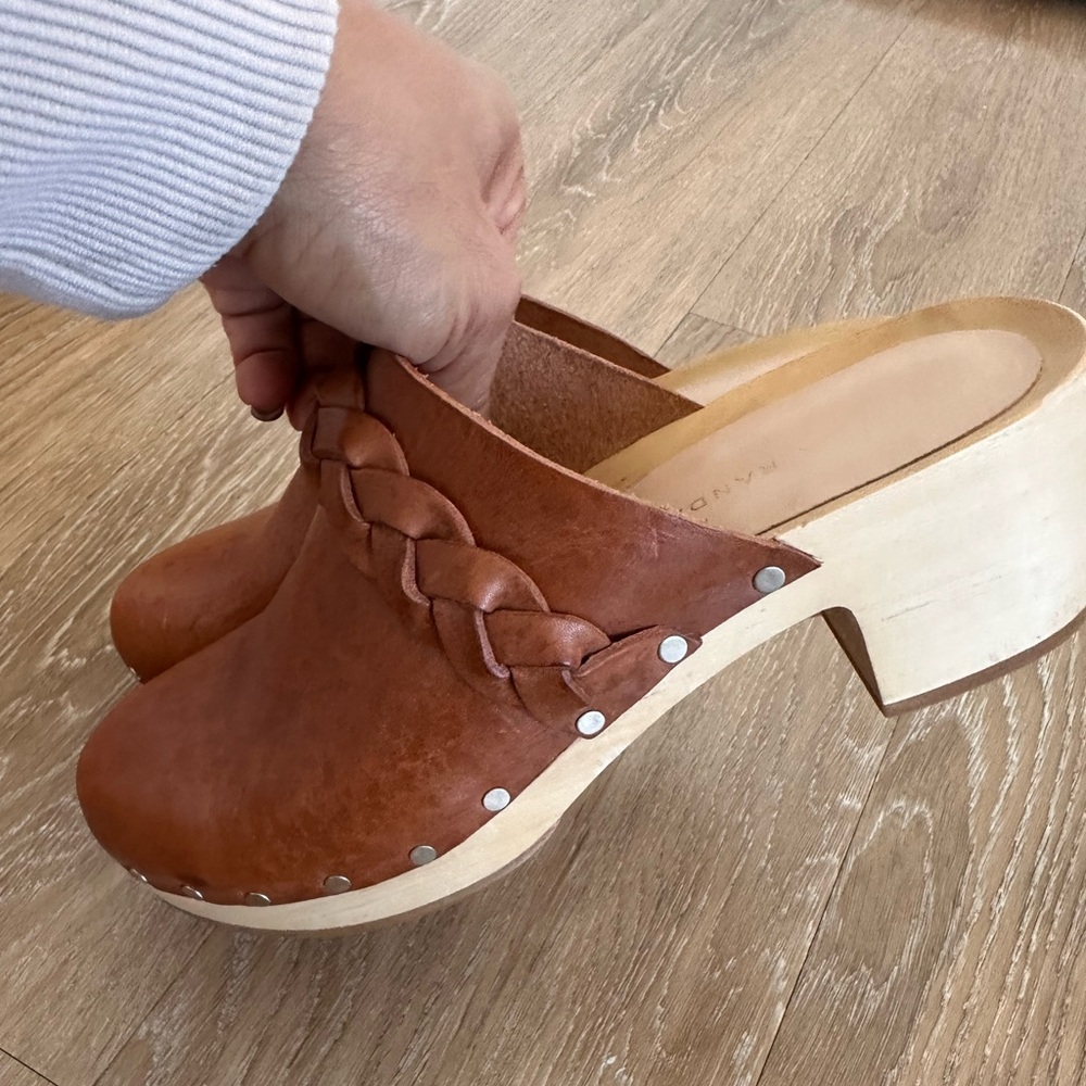 Loeffler Randall Lupa Mid Heel Clog - Picture 2 of 12